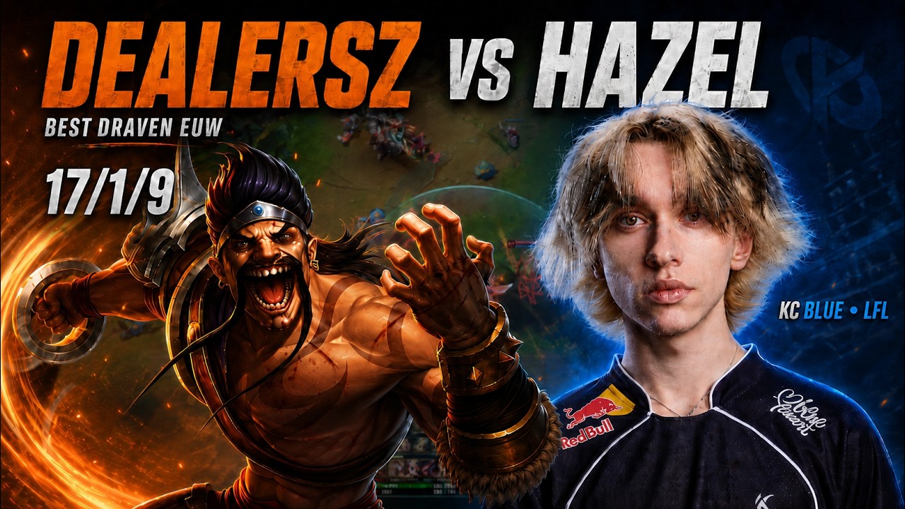 BEST DRAVEN EUW VS LFL PRO HAZEL (KC Blue Team)