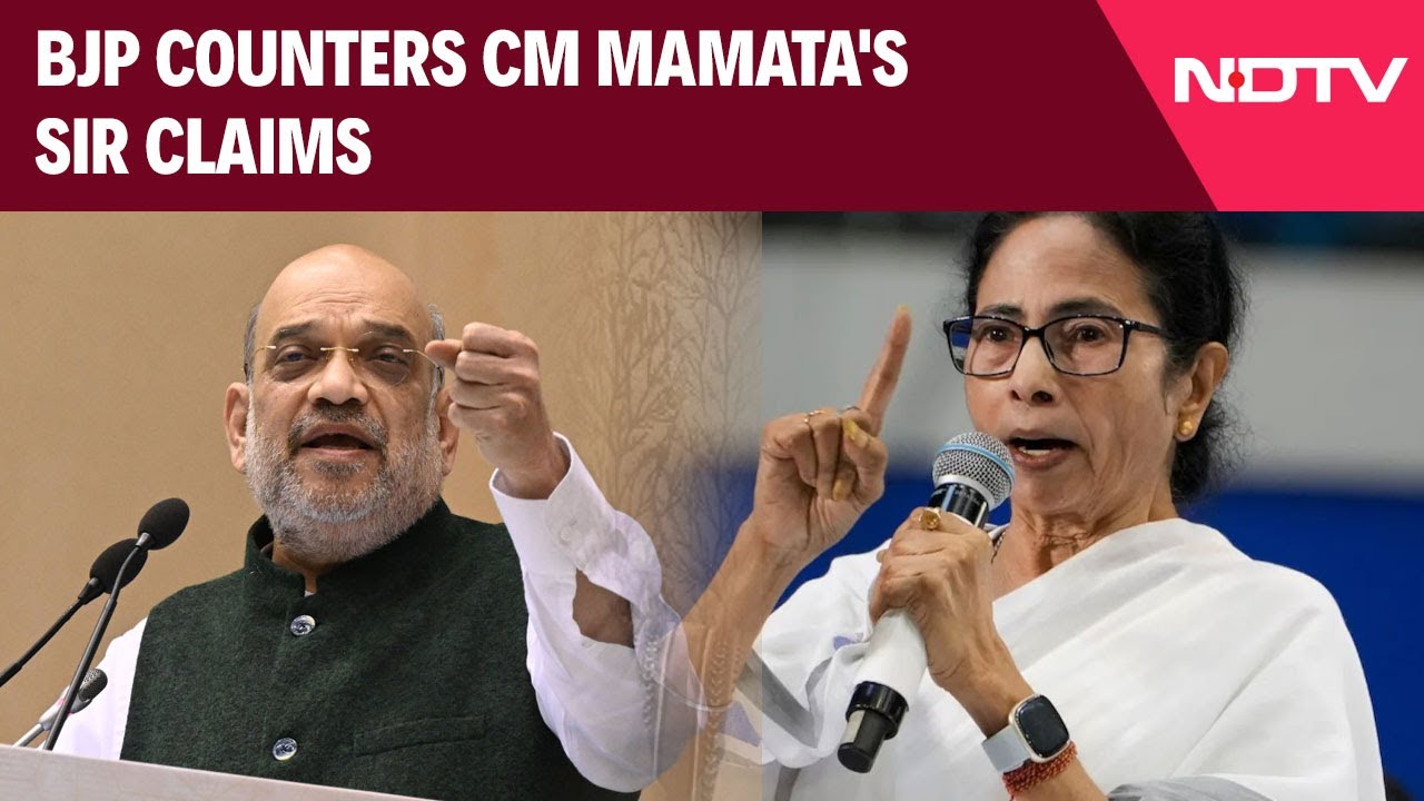 Bengal SIR News | BJP Counters CM Mamata's SIR Claims, Approaches Election Commission
