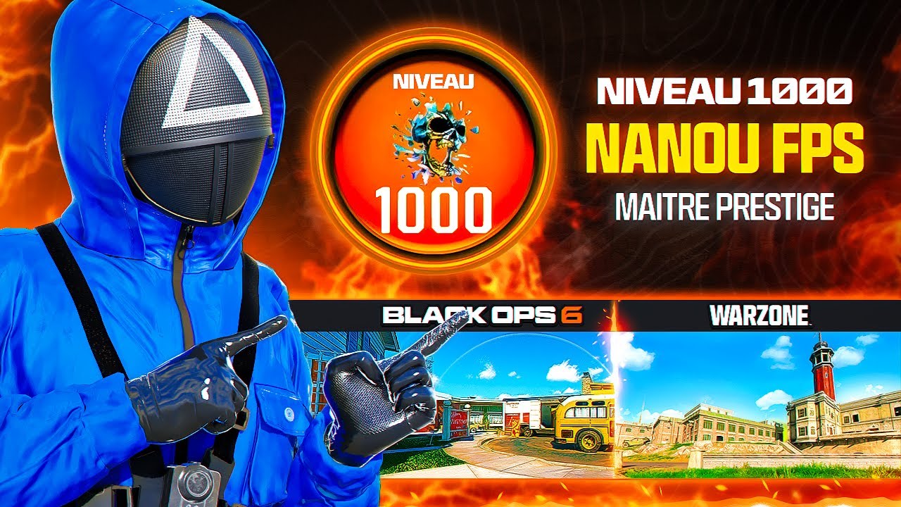 🔥 INCROYABLE ! Je débloque le niveau 1000 sur Warzone BO6 ! 🏆