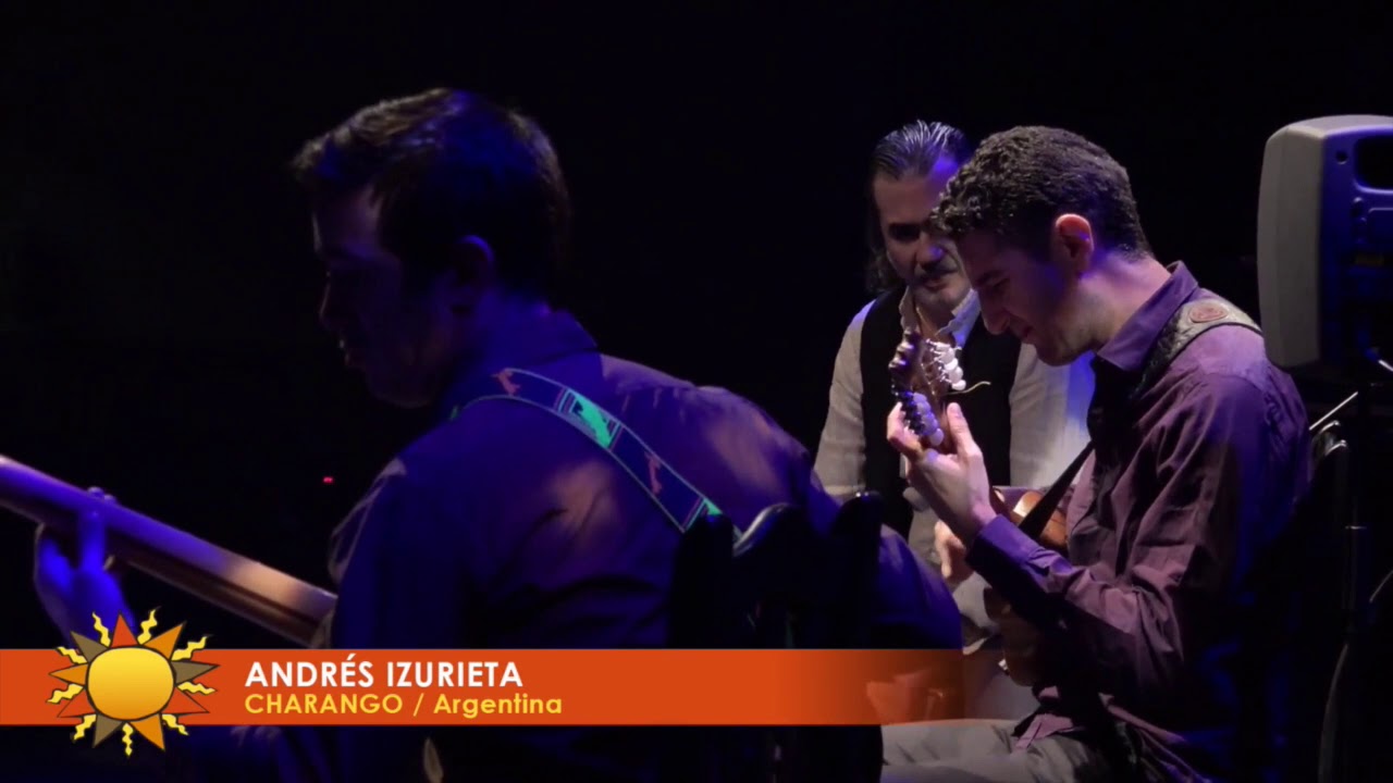 Andres Izurieta  (charango)  semifinal Cante de las Minas 2017