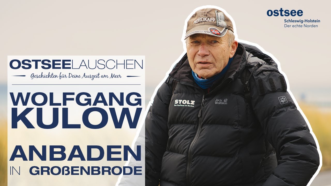 Ostseelauschen | Anbaden im Winter mit Wolfgang Kulow in Gro&szlig;enbrode an der Ostsee