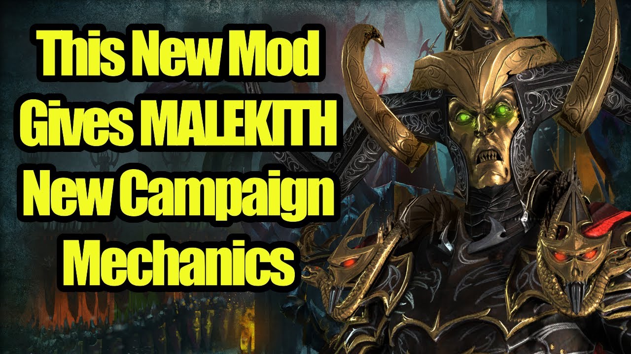 This New Mod Gives Malekith A UNIQUE Campaign - Immortal Empires - Total War Warhammer 3 Mod Review
