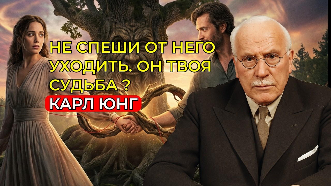 НЕ СПЕШИ ОТ НЕГО УХОДИТЬ. ОН ТВОЯ СУДЬБА || КАРЛ ЮНГ