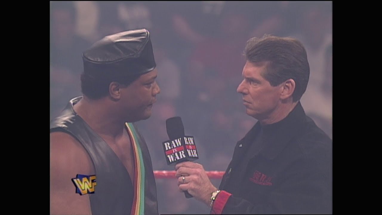 Farooq Implies Vince McMahon & WWF are Racist for Lack of Black Champions! 1997 (WWF)