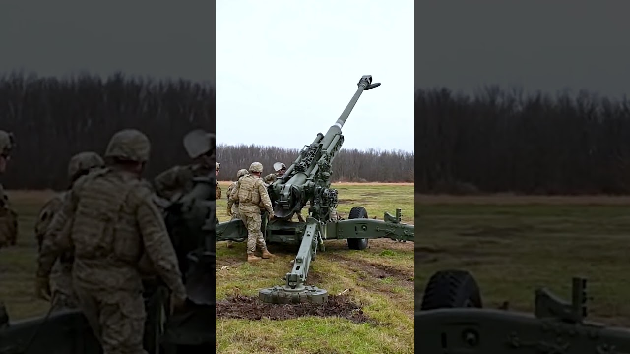 US Military Artillery Operations Amid Escalating Iran Tensions | News Exclusive Footage