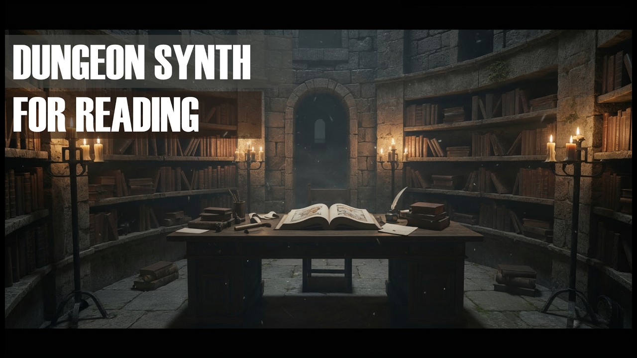 Dungeon Synth for Reading | Fantasy Ambient Study Music (2 Hours) | Umbra Libris