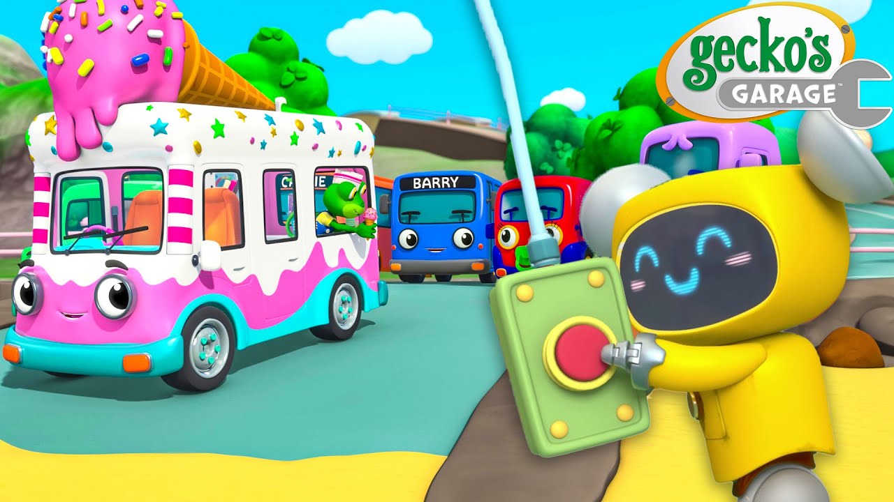 The Great Ice Cream Heist | Gecko's Garage | Mechanical Misadventures