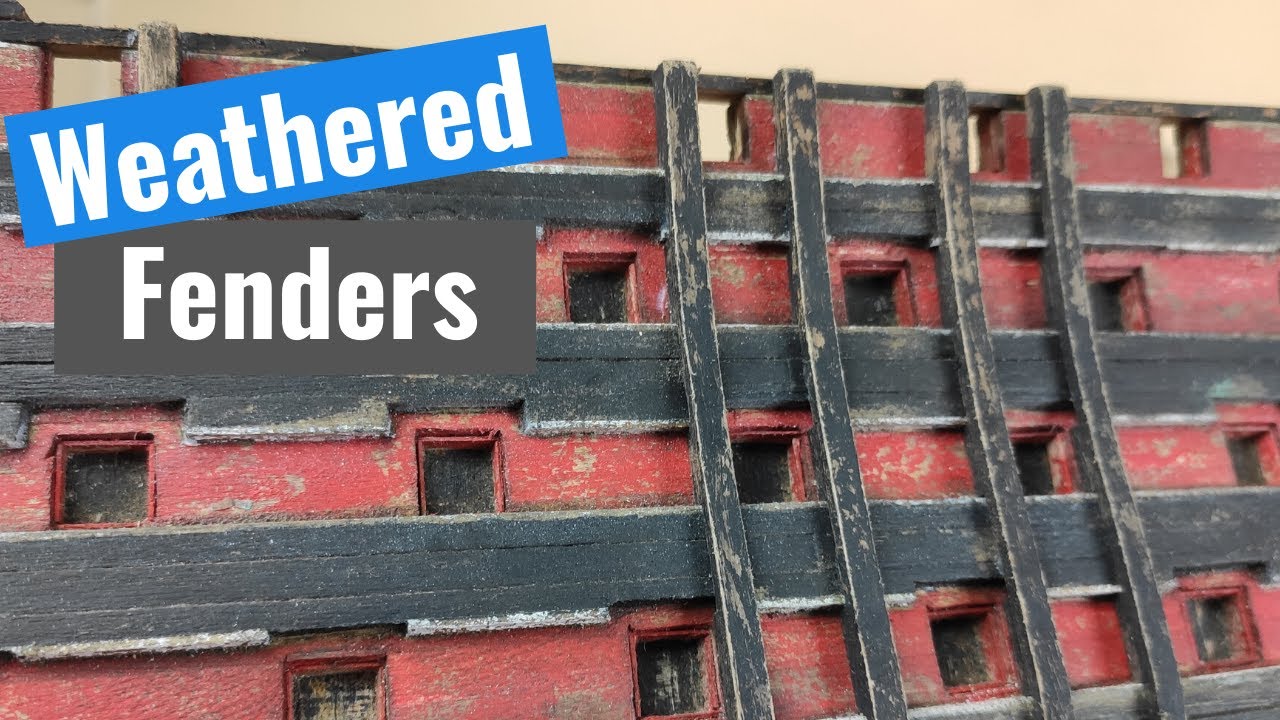 Santisima Trinidad - Part 32 - Fenders weathered and paint chipping effects