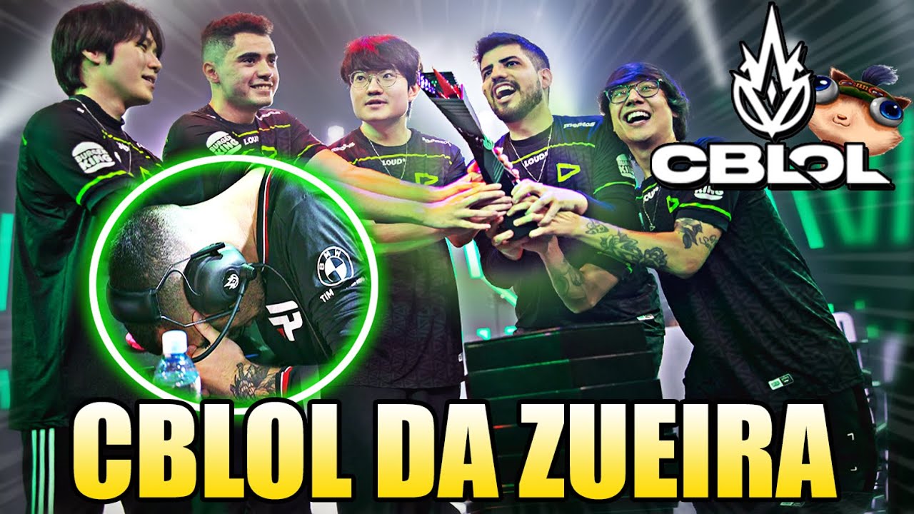 paiN esquecendo que tinha que jogar FINAL contra LOUD - CBLOL DA ZUEIRA