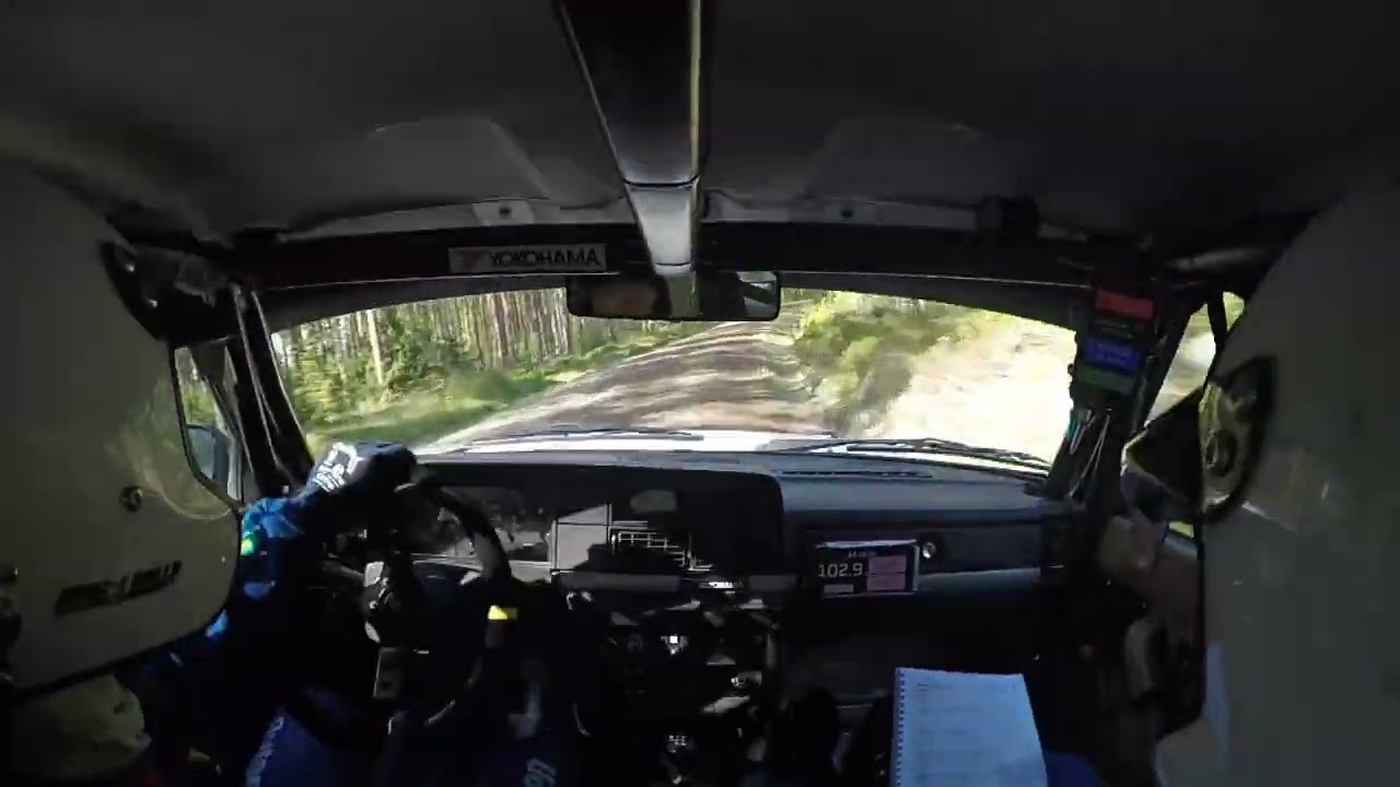 Malmjärn Runt 2023 SS1 Arvid Larspers Volvo 240 VOC