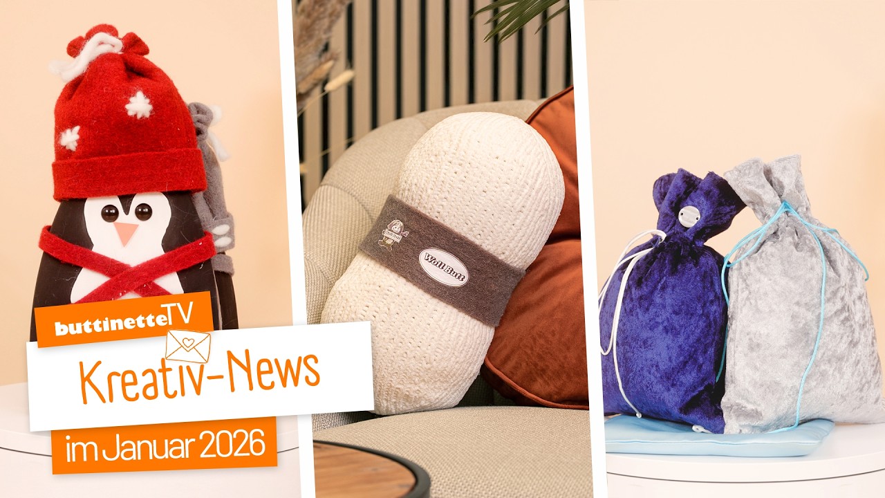 Kreativ-News für das neue Jahr 🎉✨ 5 DIY-Ideen für Deinen Januar!