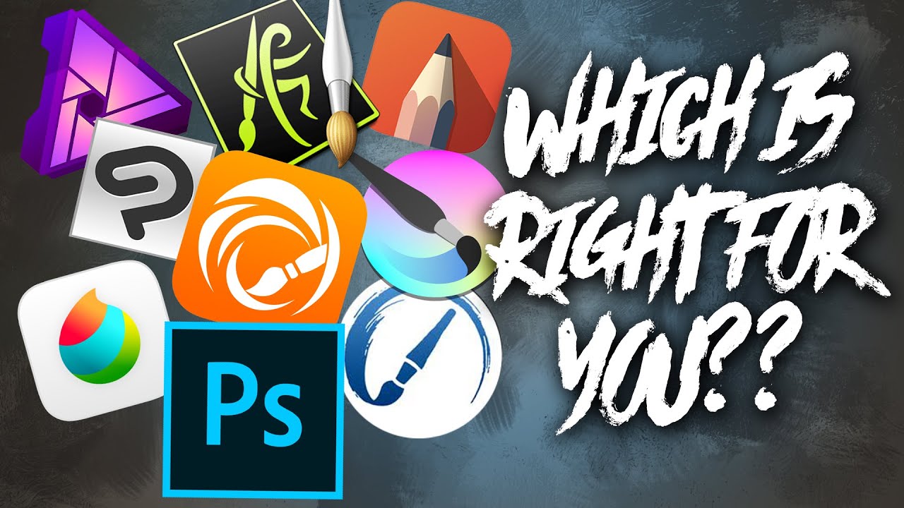 Digital Painting Software OVERVIEW (2020)