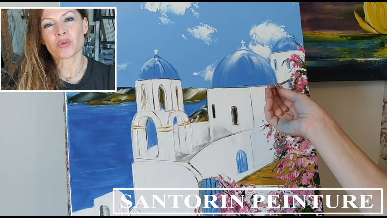 SANTORIN COURS DE PEINTURE INTEGRAL