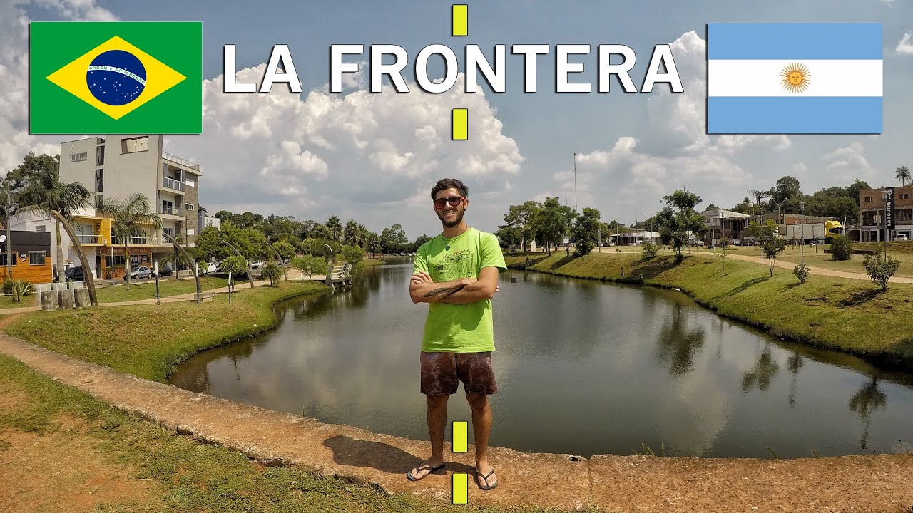 EN ESTE LUGAR SE CRUZA LA FRONTERA CAMINANDO | Bernardo de Irigoyen - Misiones