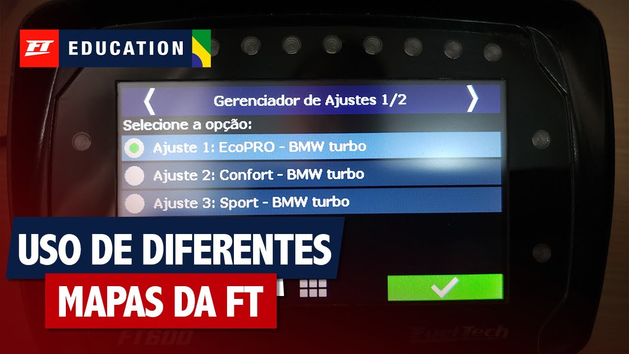 Uso de diferentes mapas da FuelTech - FT Education Responde #34