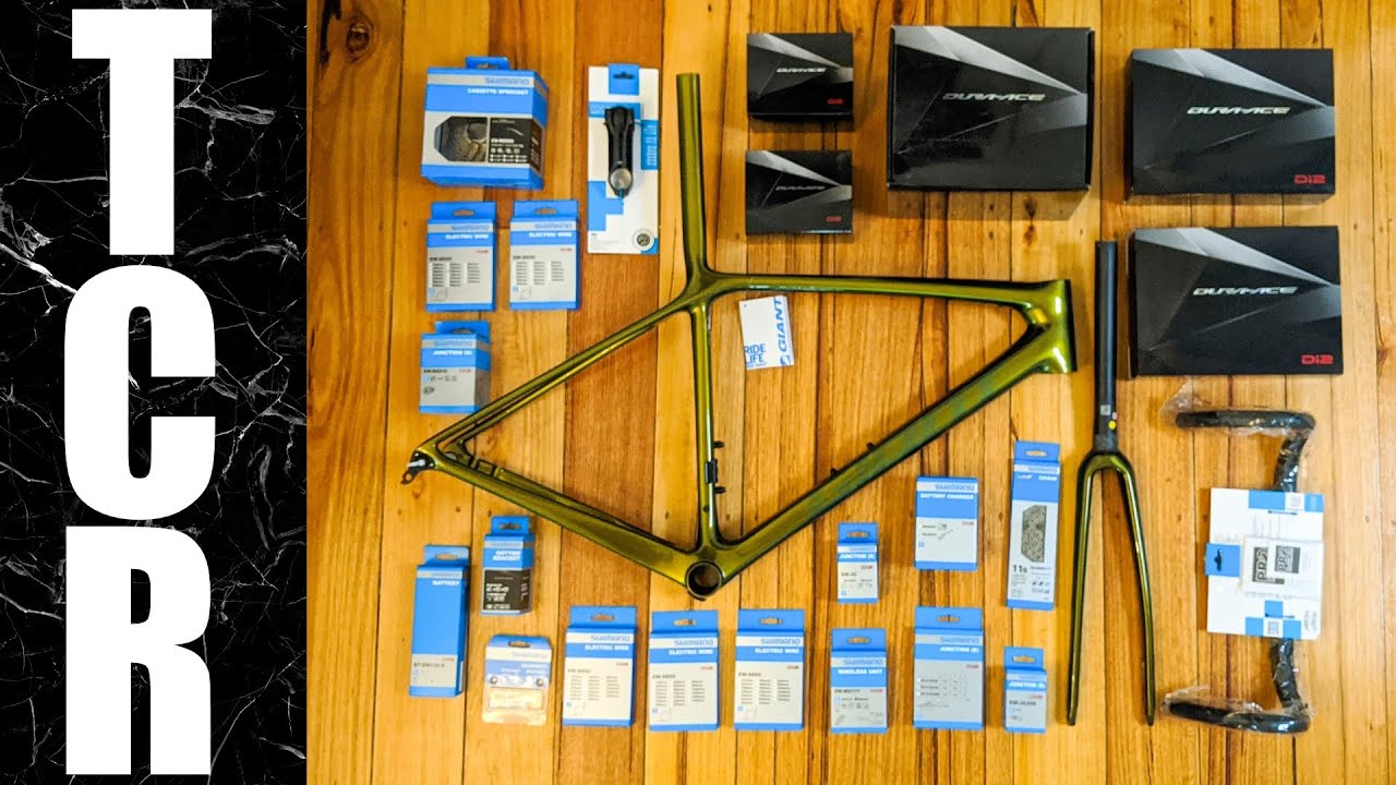 2020 Giant TCR SL Canyon aero bars Dura Ace 9170 dream build