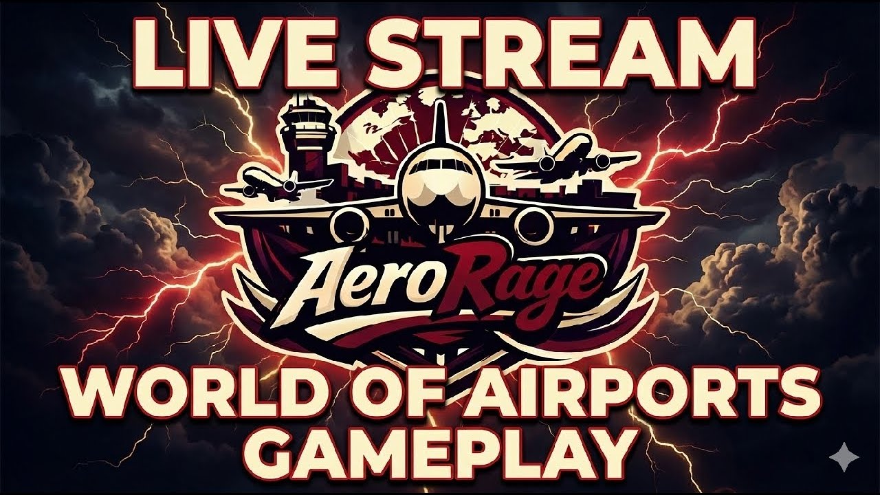 World of Airports Gameplay | SkyJet Alliance | AeroRageXpress Handling |