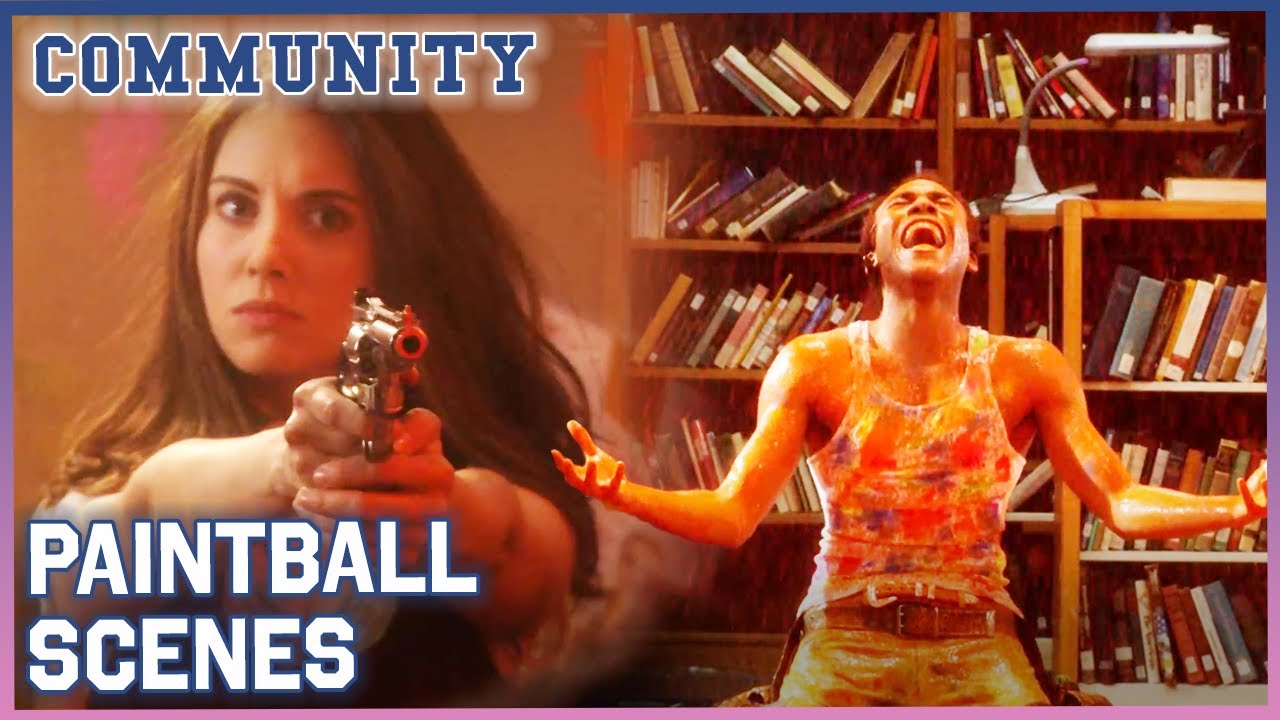 Community but it's only paintball! | Community