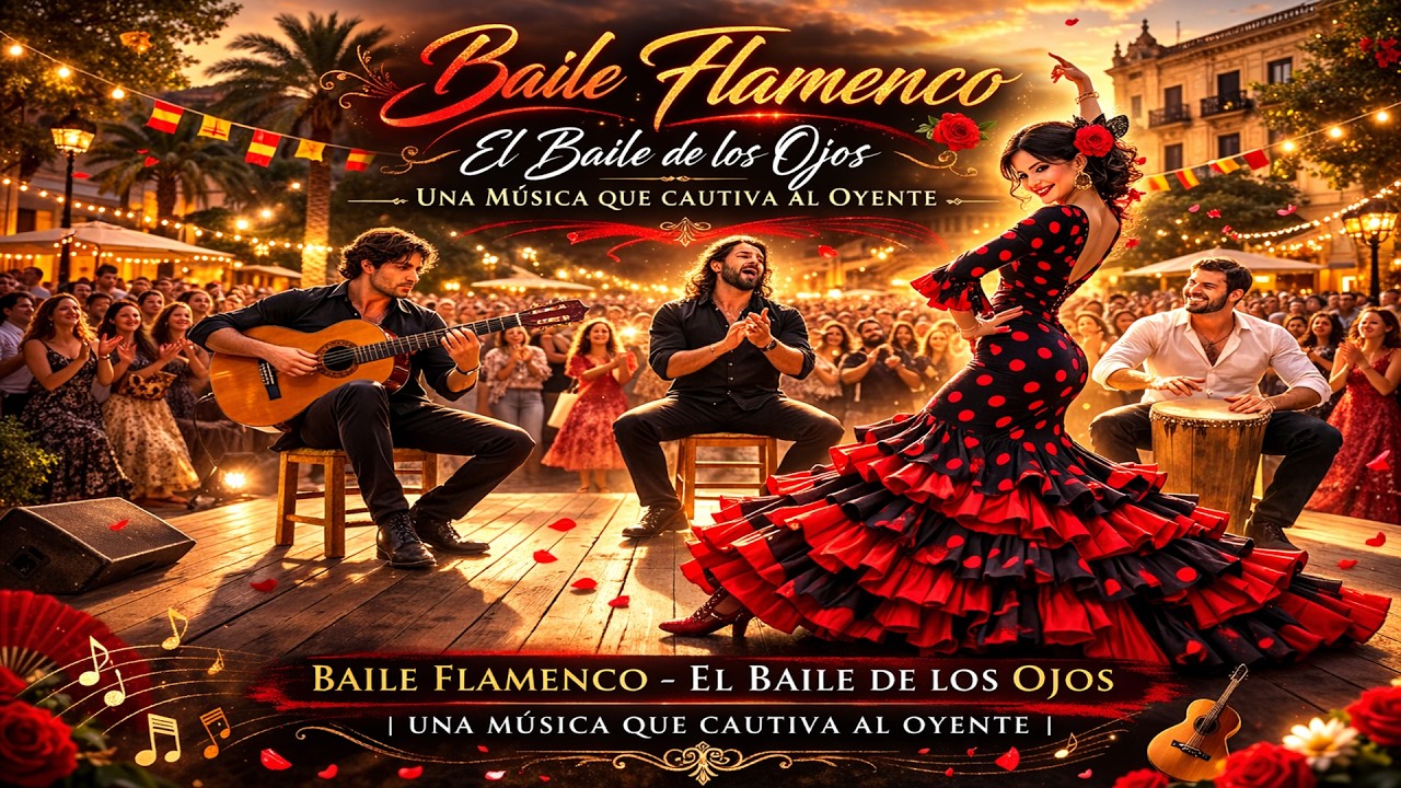 BAILE FLAMENCO - EL BAILE DE LOS OJOS | UNA M&Uacute;SICA QUE CAUTIVA AL OYENTE