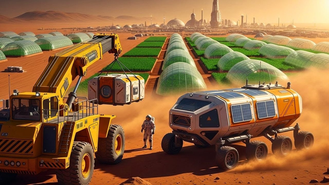 Inside the First Human Colony on Mars (2087) — How Humanity Began Life on Another Planet