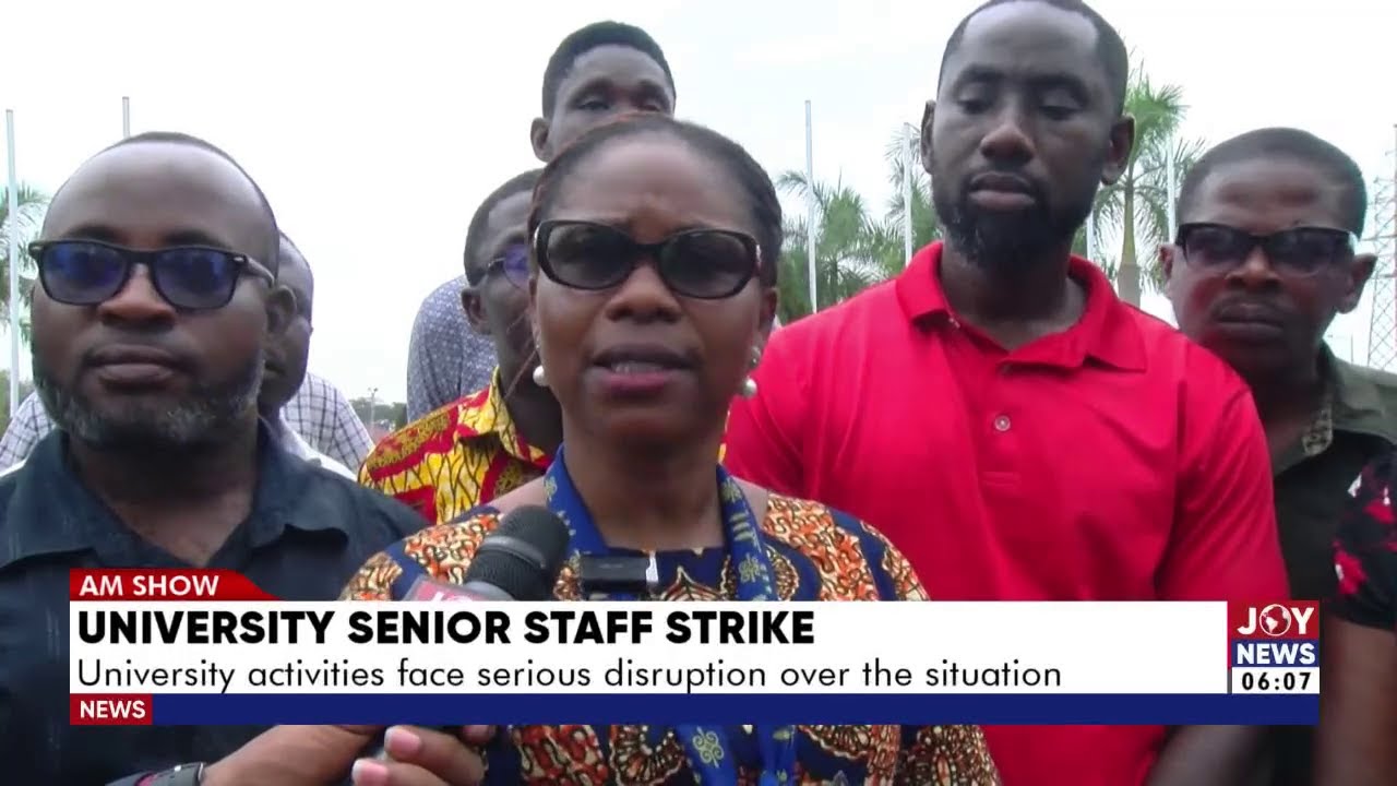 University Senior Staff Strike: UDS Staff lay down tools over overtime row | AM News