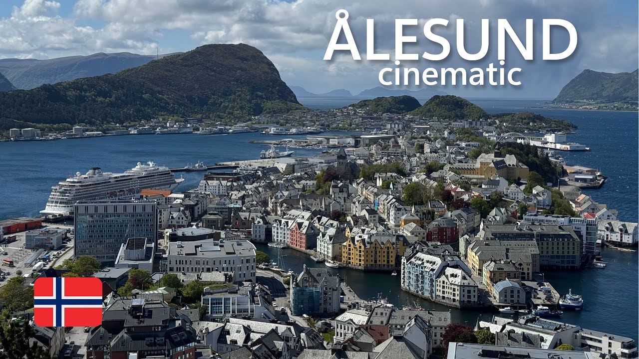 &Aring;lesund, Norway. Cinematic Travel Video. 2025