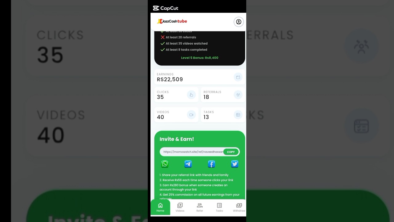 I Tried A New JazzCash Online Earning Website