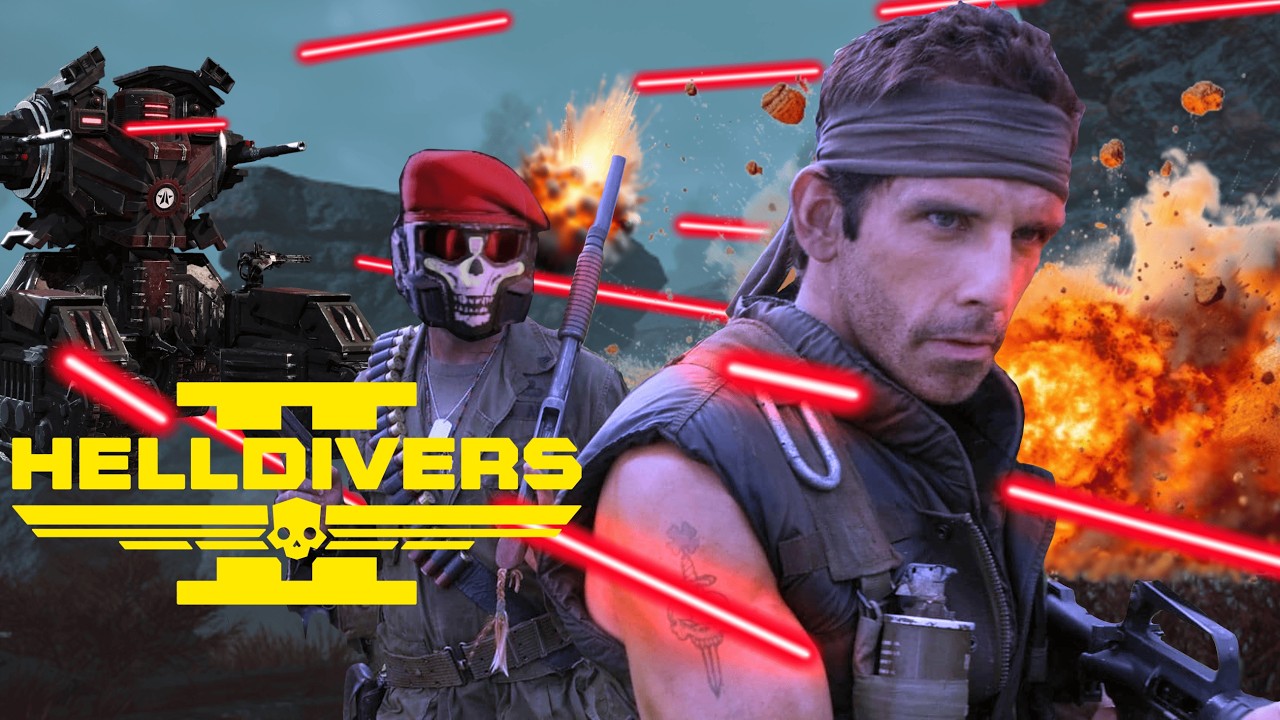#helldivers2 ... Sempre dá tudo errado