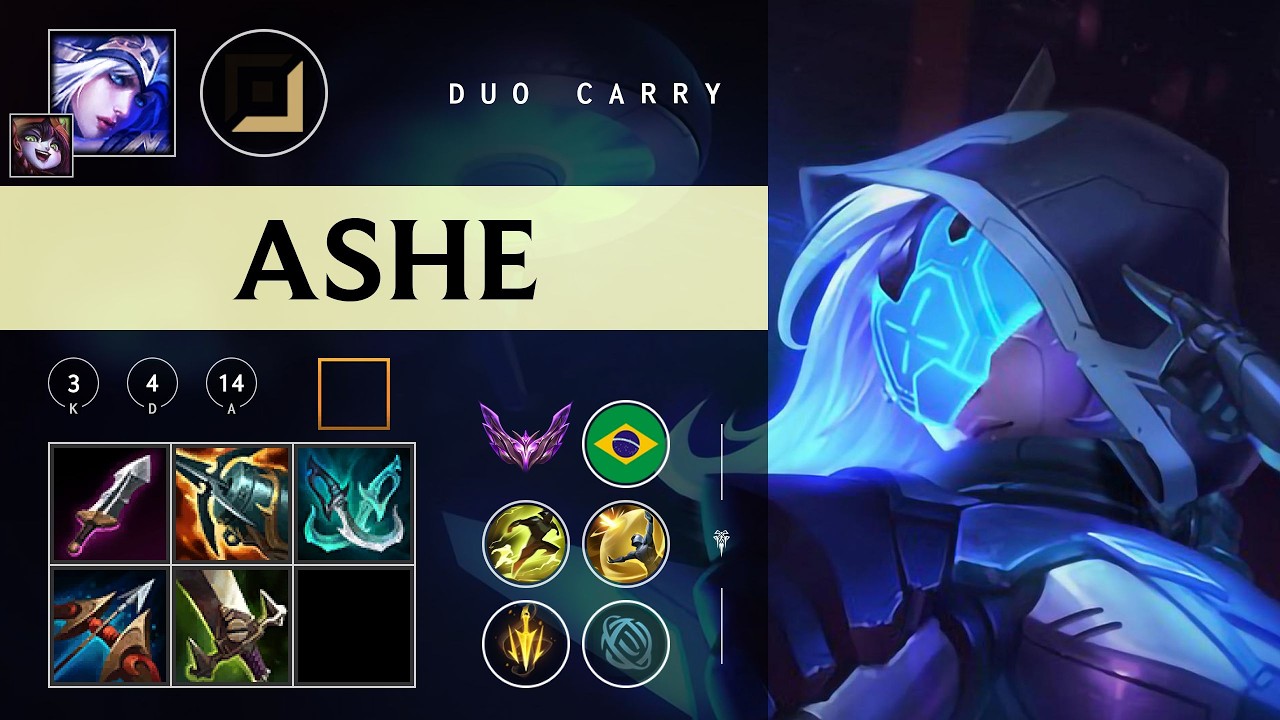 Ashe ADC vs Kai'Sa - BR Master Patch 26.03
