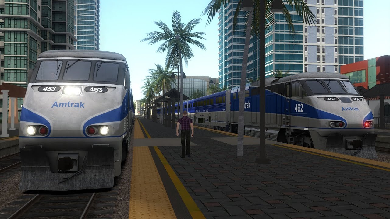 Train Simulator 2019: Pacific Surfliner - Amtrak F59PHI - Riding the Surf, Part 3