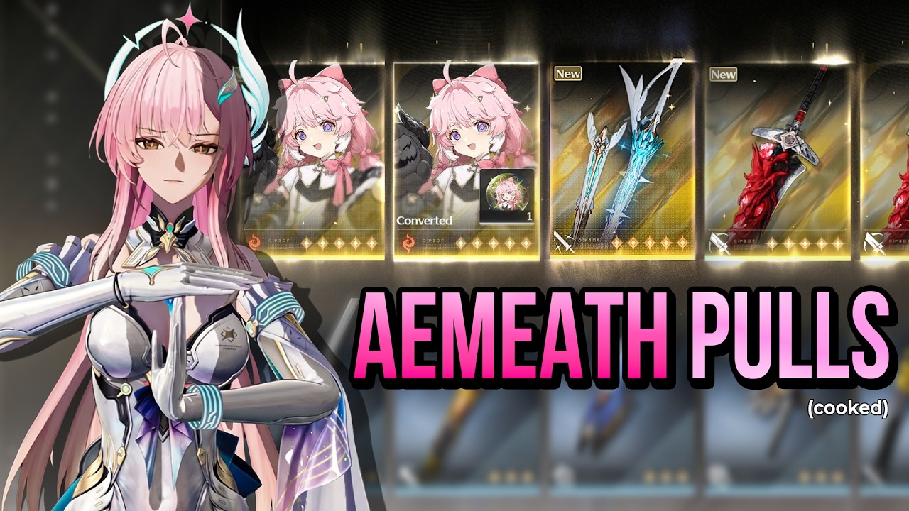 My Streamer Luck Went HORRIBLY Wrong | F2P Aemeath Pulls & More (Wuthering Waves)