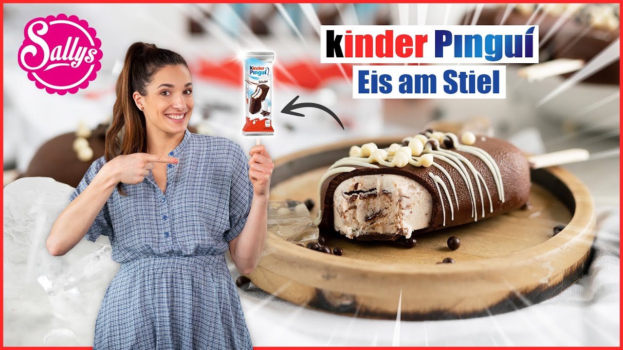 Kinder Pingui Eis selber machen / ohne Eismaschine / Sallys Welt