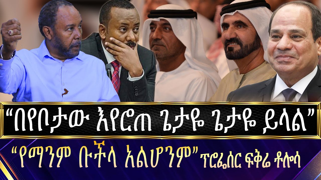 “በየቦታው እየሮጠ ጌታዬ ጌታዬ ይላል” “የማንም ቡችላ አልሆንም” ፕሮፌሰር ፍቅሬ ቶሎሳ | Fikre Tolossa |