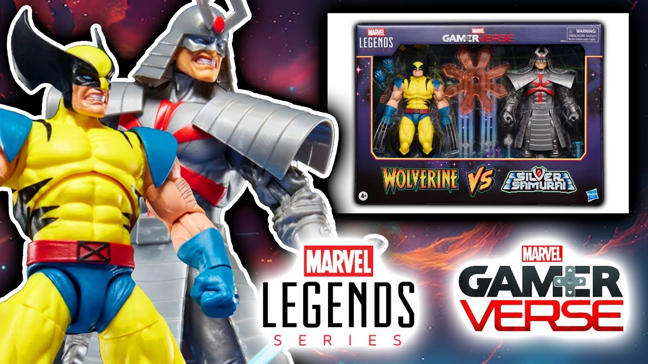Marvel Legends GamerVerse WOLVERINE VS SILVER SAMURAI FIGURE REVIEW! THEY WERE WRONG ABOUT THIS!