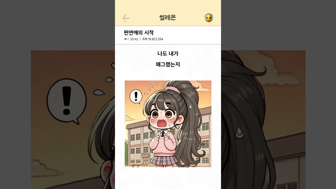 찐연애의 시작