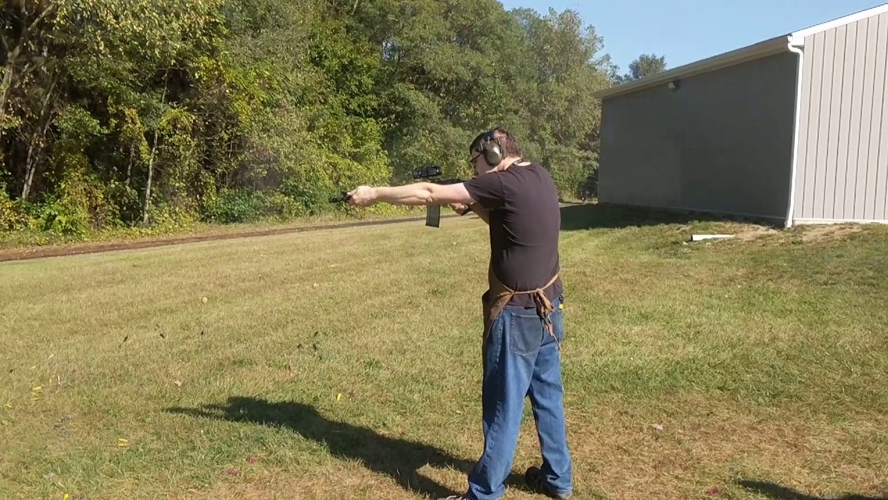 Test Firing Custom AR-15