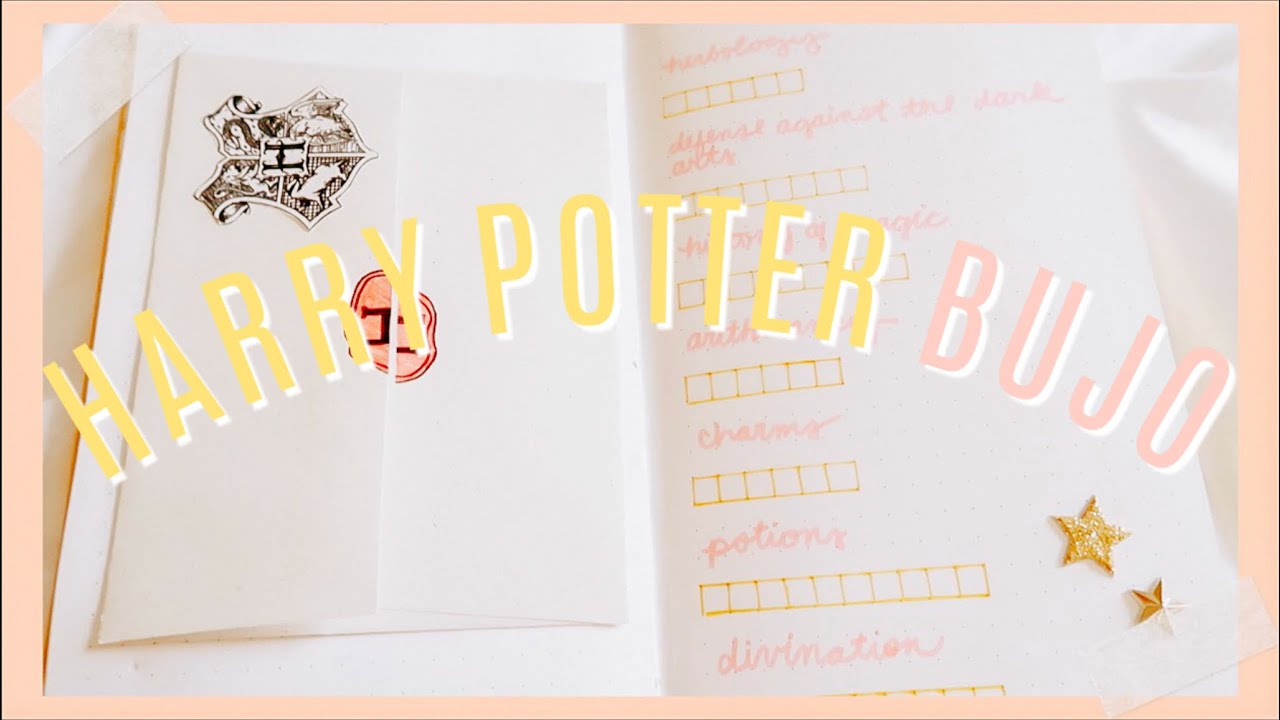 april 2019 bullet journal setup: owls magical readathon