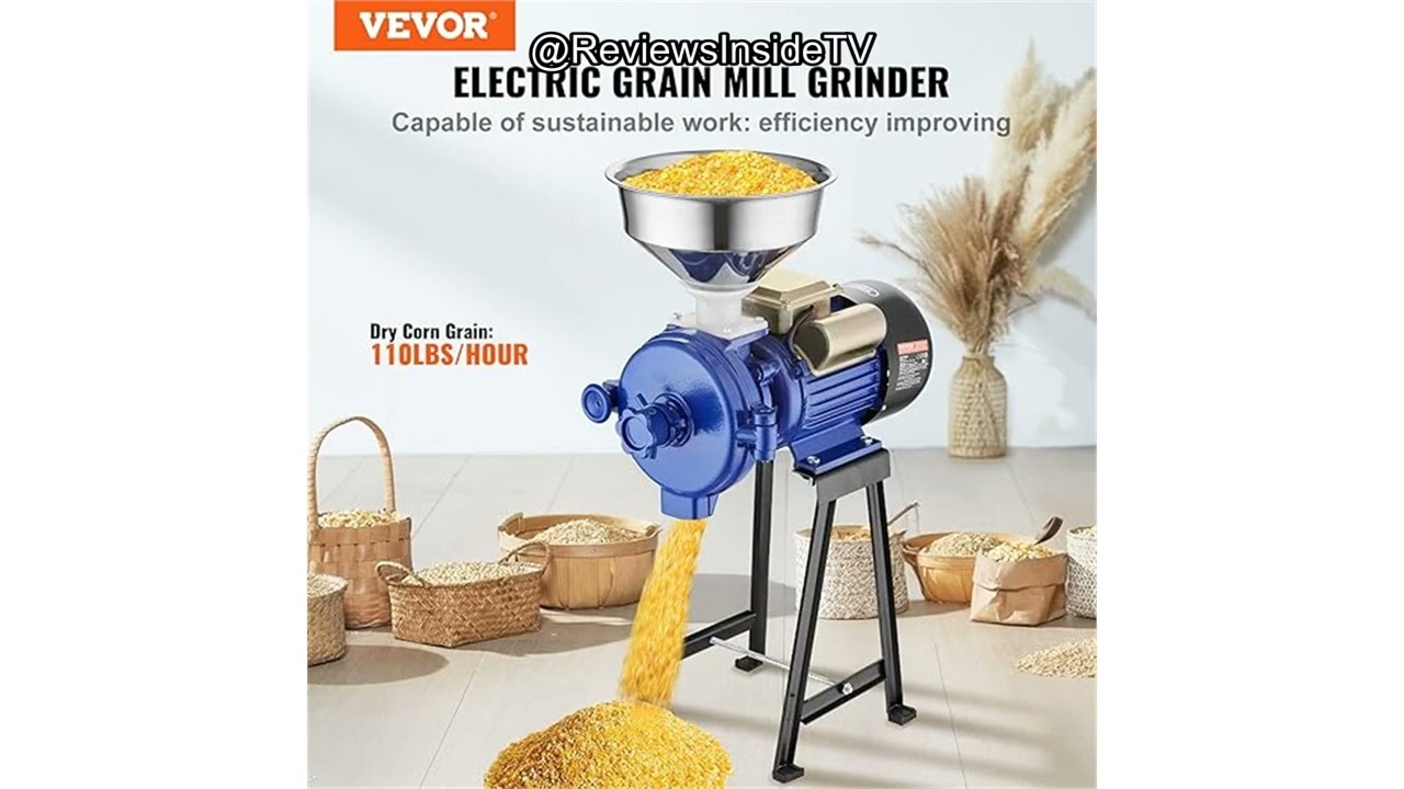 VEVOR Electric Grain Mill Grinder Review: Is It Worth Buying in 2025?