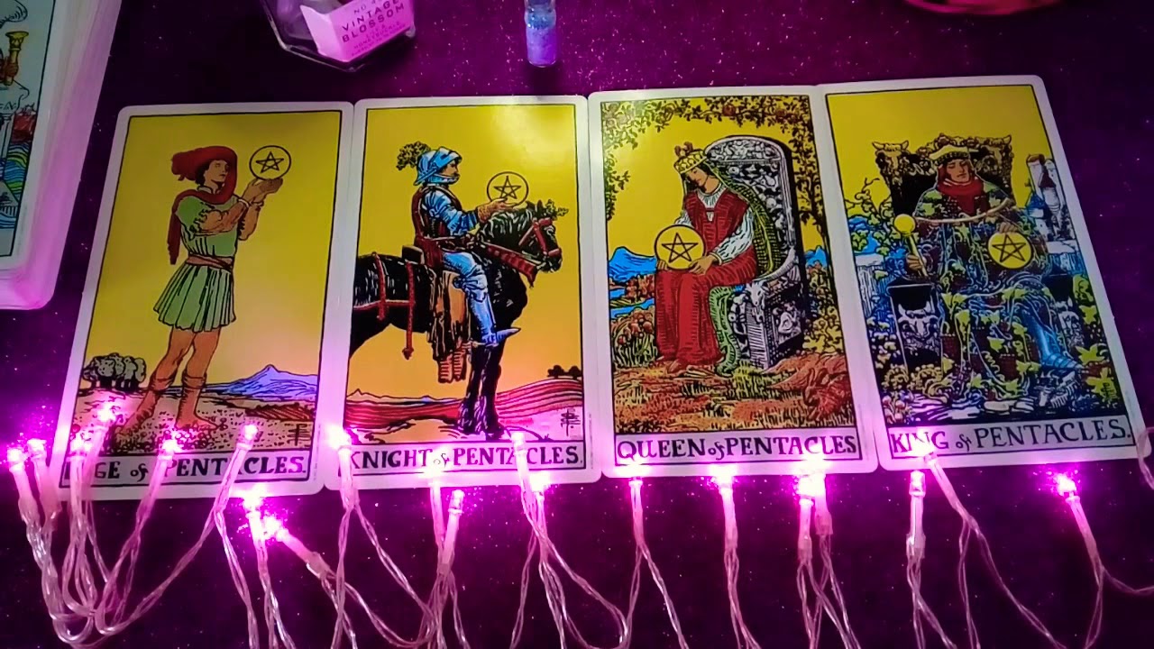 🍎#14 ARCANOS MENORES: OROS • SOTA,CABALLO REY/REINA • CURSO TAROT