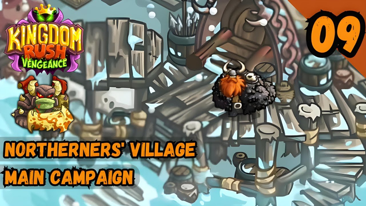NORTHERNERS' VILLAGE CAMPAIGN (VETERAN) | Kingdom Rush Vengeance