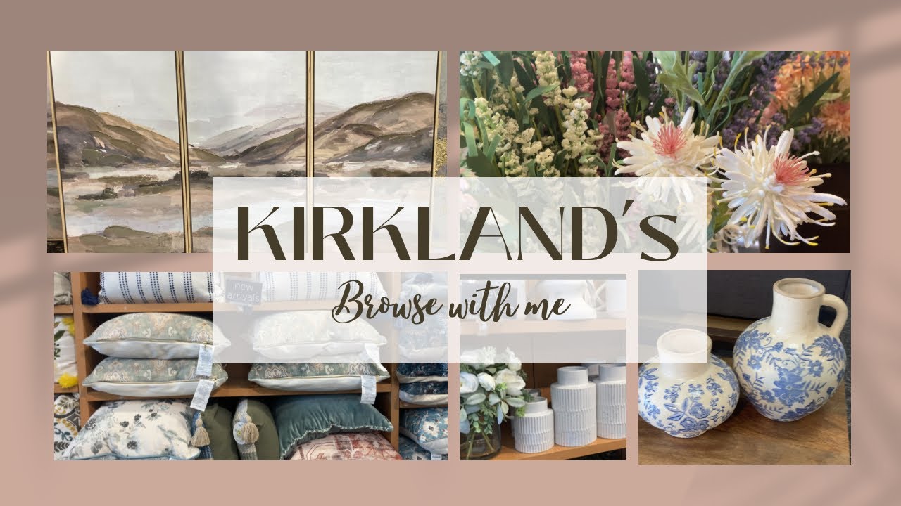 KIRKLAND'S | BROWSE/SHOP WITH ME #shopping #kirklands #homedecor