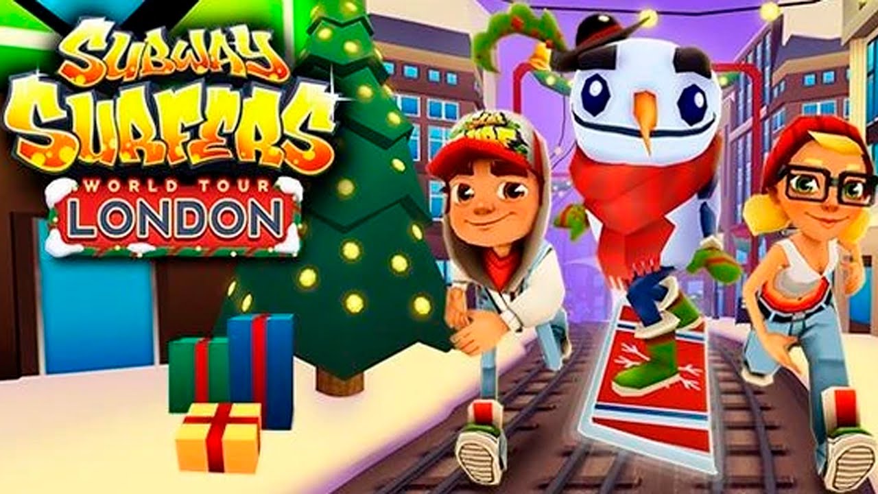 NEW UPDATE - SUBWAY SURFERS LONDON 2014