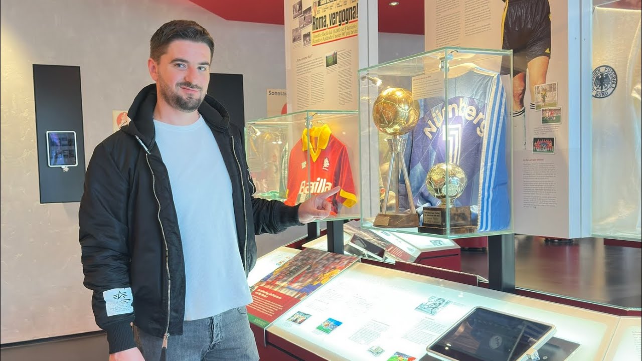1. FC Nürnberg Club-Museum Rundgang 🏟️ | Franken Region in Süddeutschland, Bayern 🇩🇪