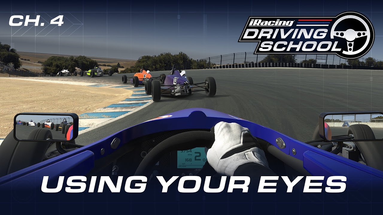 Школа вождения iRacing // Глава 4 — Использование глаз