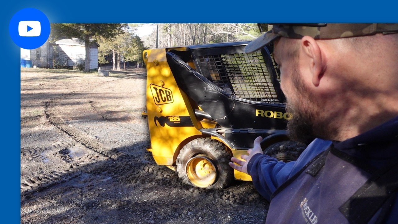 How to Jack Up a 9,500 lb Skid Steer… Without a Jack!