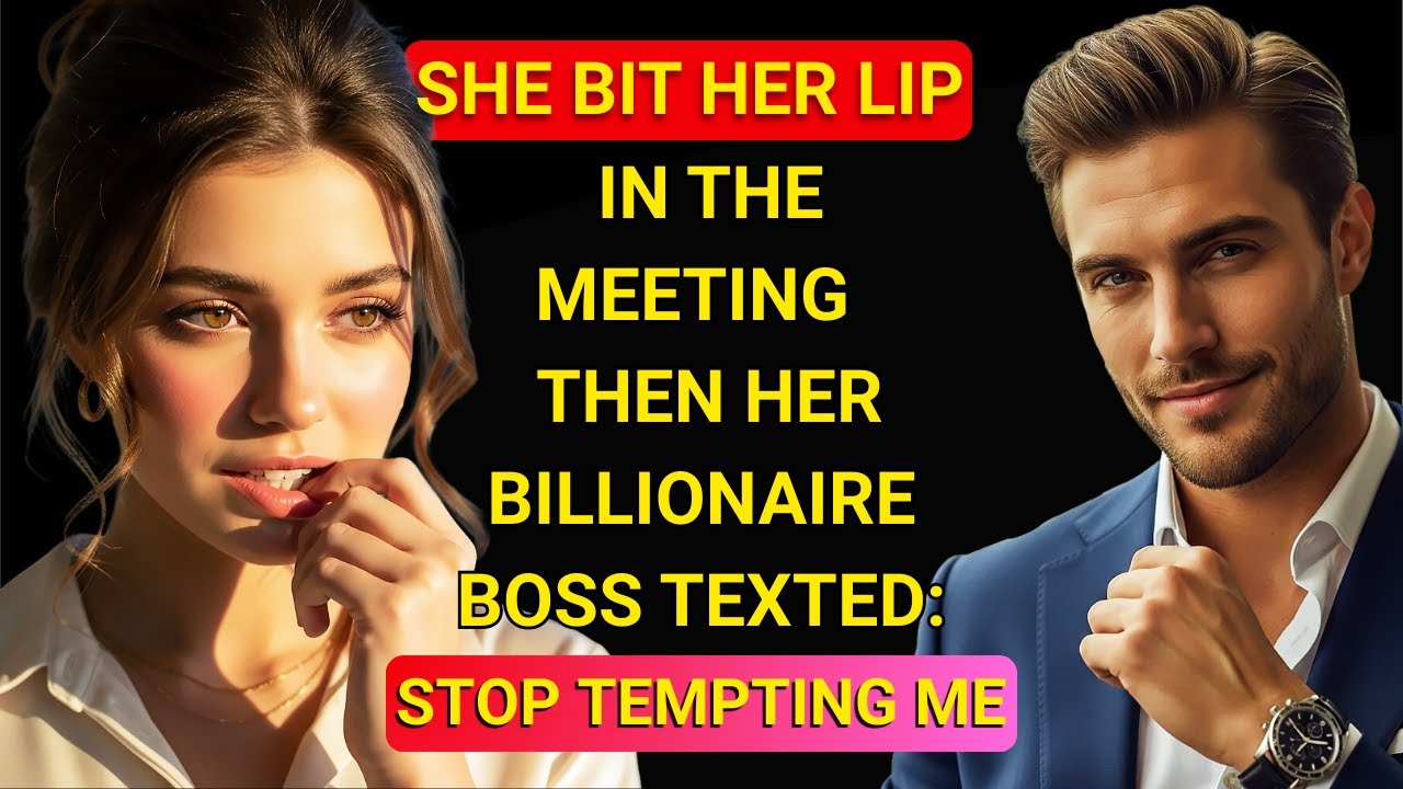 She Bit Her Lip In The Meeting — Then Her BILLIONAIRE Boss Texted: 