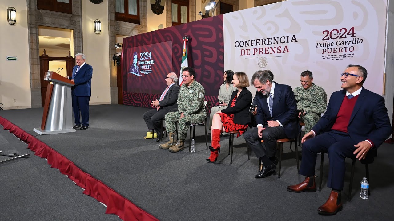 Trabajadores, pueblo y empresas hicieron posible el Tren Maya: presidente