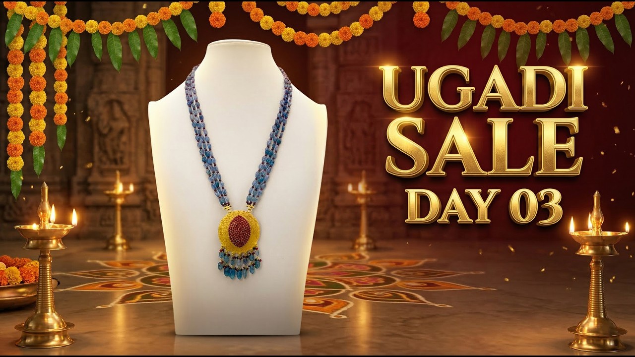 Ugadi Sale Day 03 🎉 Wholesale Sale 2026 at RH Jewellers | Silver 1Gram Gold Pearls Corals Collection