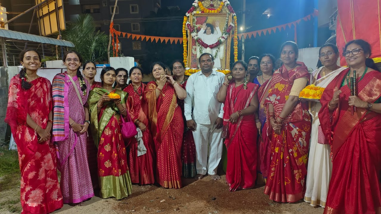 Sri Satya Sai Baba Vari Maha Pallaki Seva & Maha Narayana Seva, Medipally, Medchal-Malkajgiri Dist.