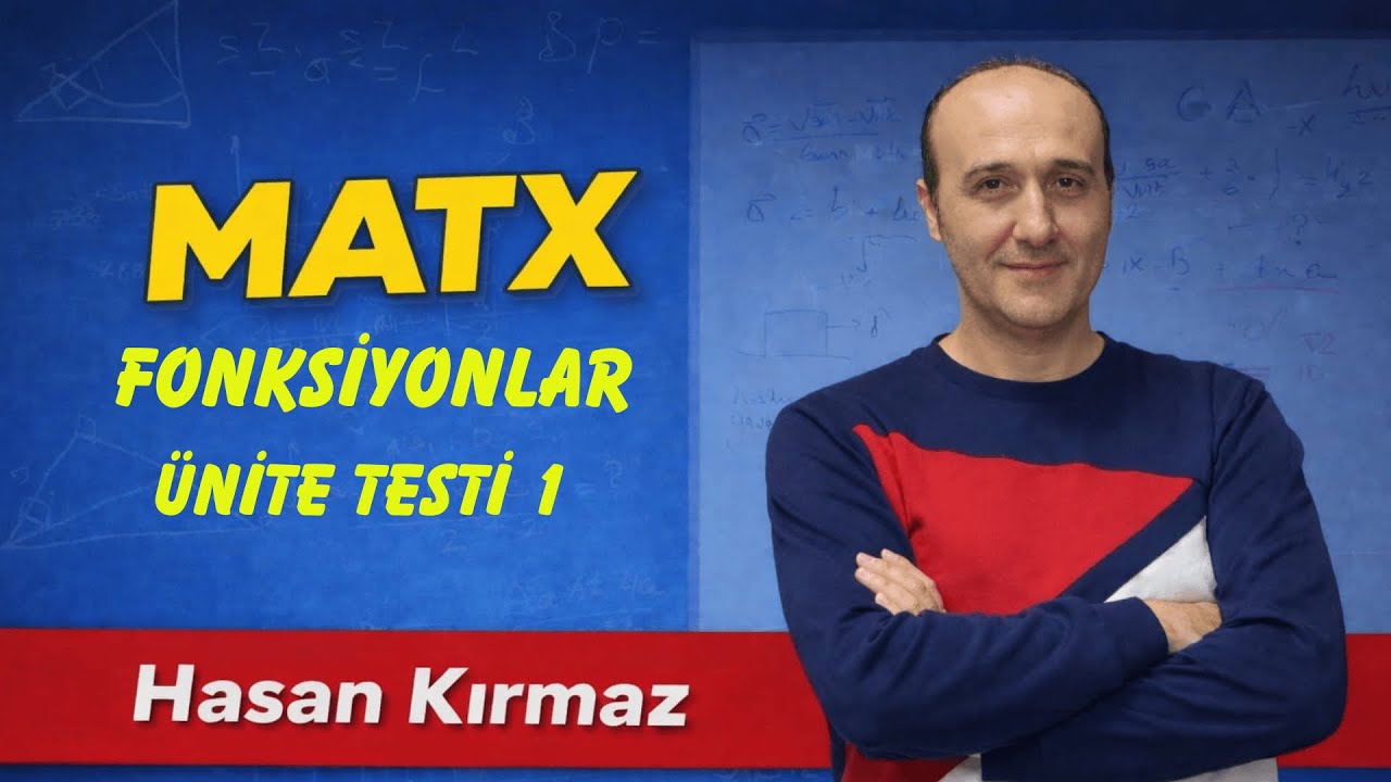ACİL MATEMATİĞİN İLACI FONKSİYONLAR ÜNİTE TESTİ 1